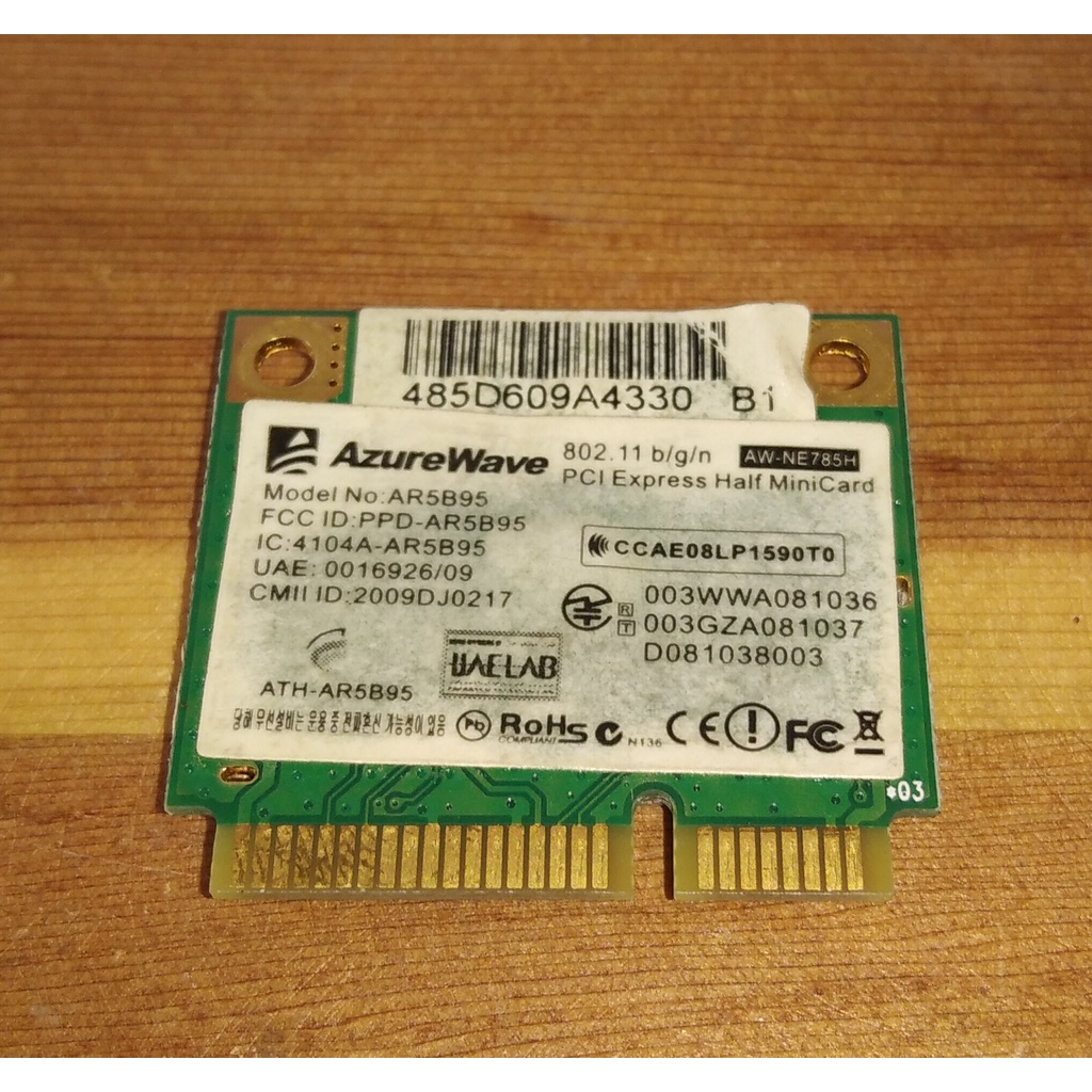 Wifi Card Laptop ASUS A42J A42JY K42J K42JY