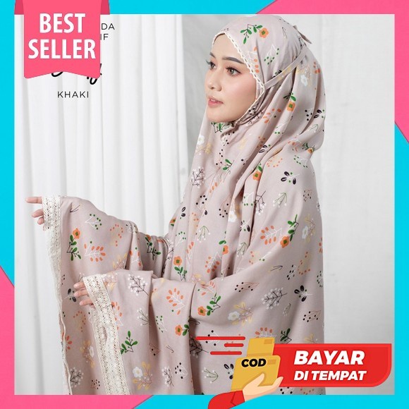 Mukena Dewasa Bordir Siti Hamidah Mukena Hantaran Khadijah Syafina Bordir Terbaru Free Tas Mukena Sa