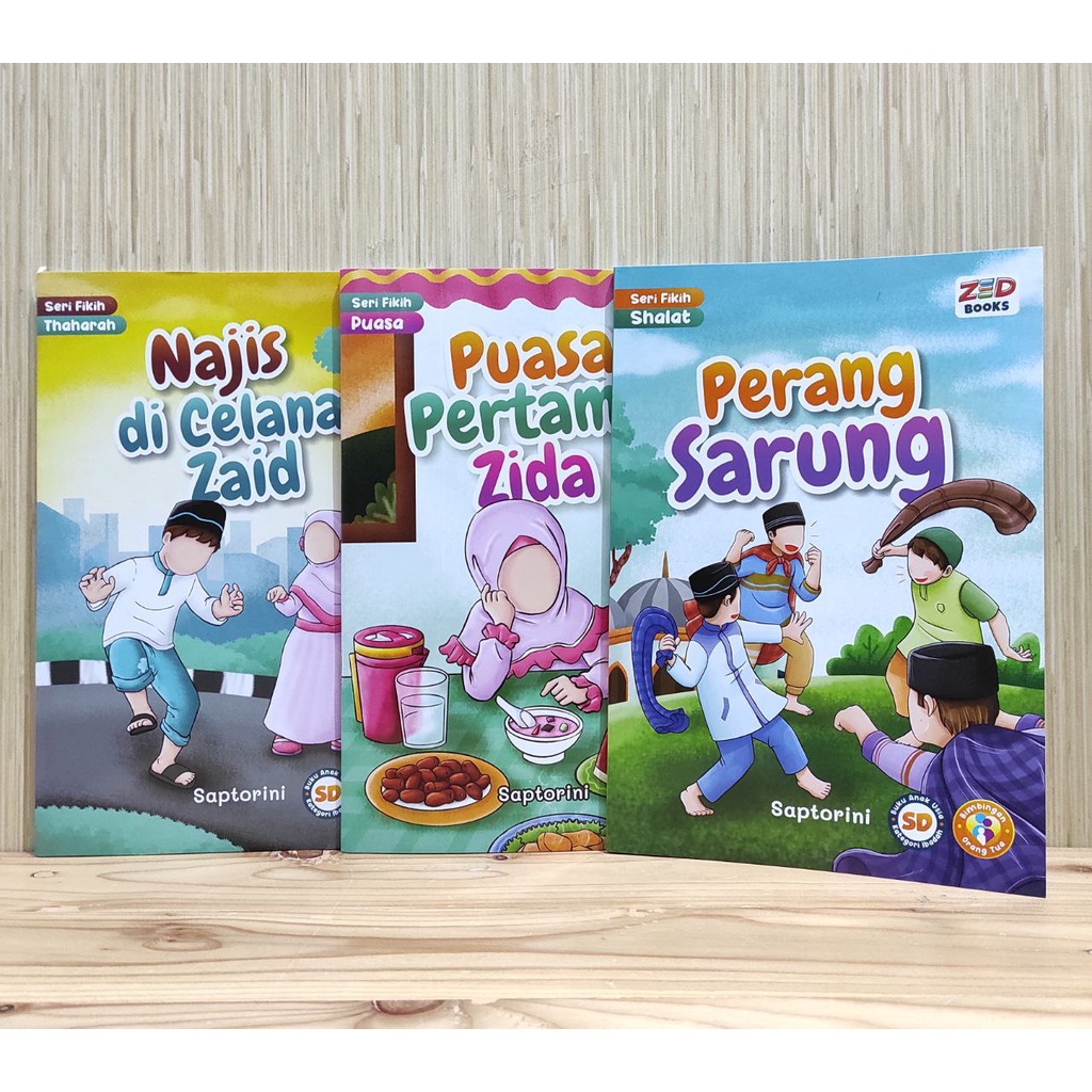 Buku Paket Cerpen Fikih Seri Fikih Thaharah Puasa Sholat