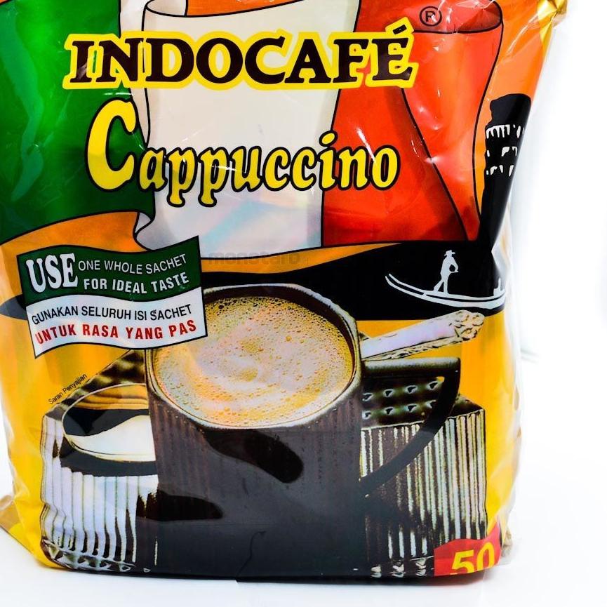 

➹ INDOCAFE CAPPUCCINO (25 GRAM X 50 SACHET) ♜