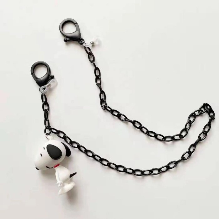 

Yar Ready Kalung Masker Snoopy/Tali Rantai Masker/Mask Chain/Strap Masker