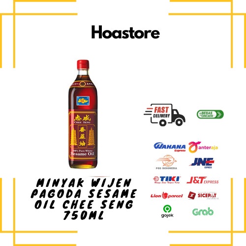 

Minyak Wijen Pagoda Chee Seng Pure White Sesame 750 ml