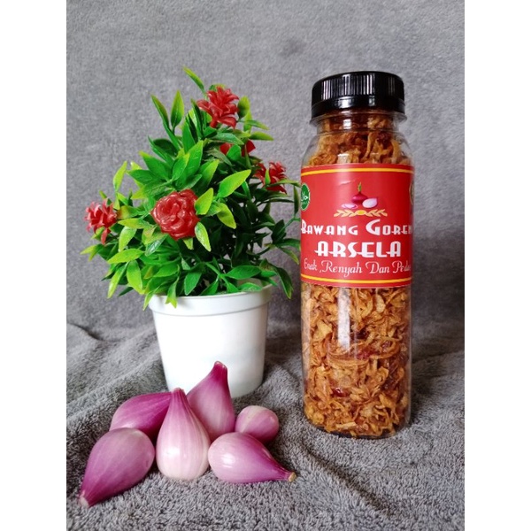 

Arsela Bawang Goreng Premium Pedas Kemasan 250 ml
