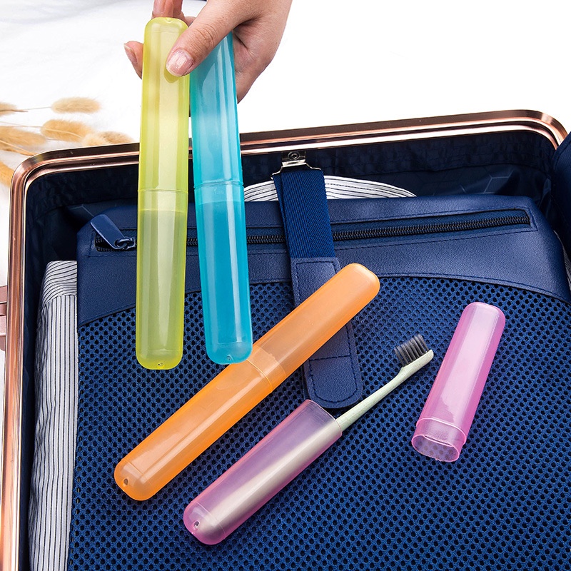 Alibaba1688 Tempat Sikat Gigi Portable Travel Toothbrush Case