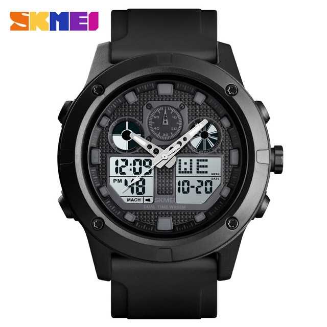 Jam Tanga Pria SKMEI Analog Digital Modern Pria - 1514
