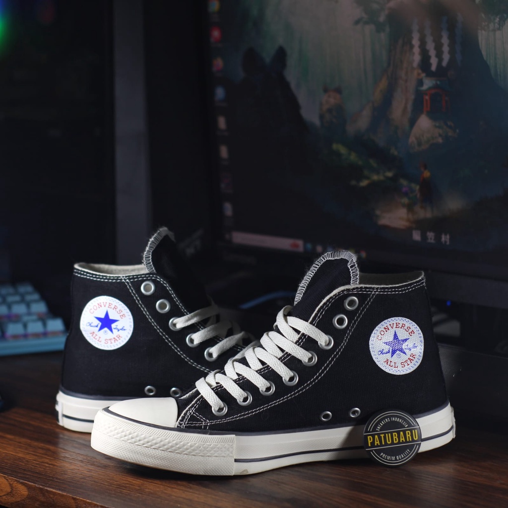 Sepatu Converse All Star Hitam Putih High Classic Premium Import Original Vietnam SEPATU PRIA-WANITA
