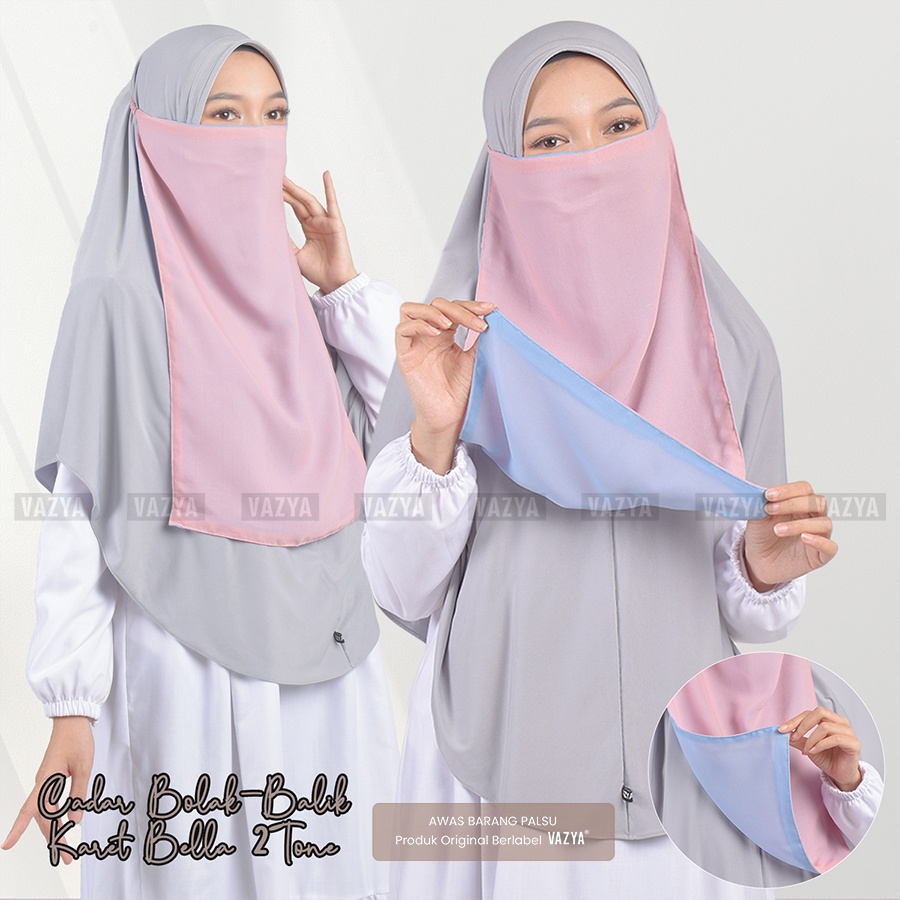 Cadar Bobal Karet Bella 2 Tone