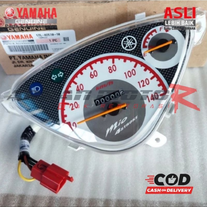 SPIDO SPEDO SPIDOMETER ASSY 5TL MIO LAMA SPORTY ORIGINAL ORI YAMAHA