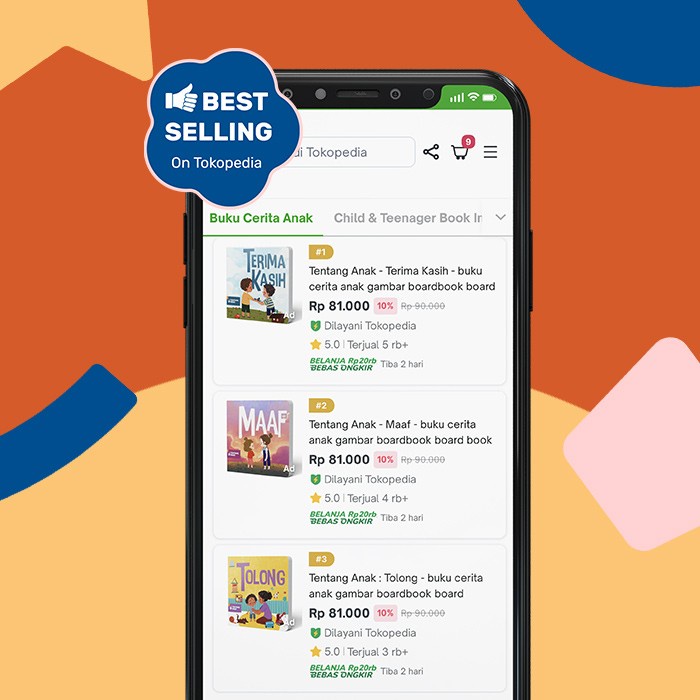 

Terlaris ✨ -Tentang Anak - Sehari Bersamaku - buku cerita anak gambar board book- 2.1.23