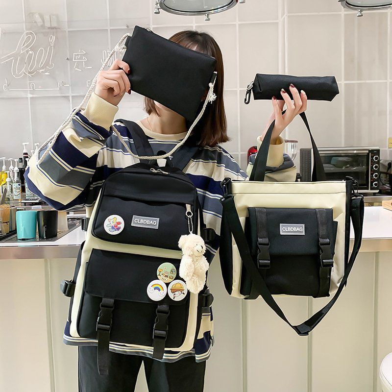 ( COD ) ✅ Tas anak sekolah perempuan SD SMP SMA / tas anak sekolah import / tas anak sekolah 4in1 / 