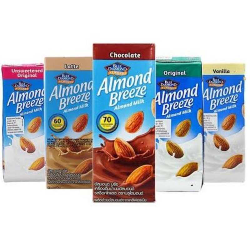 ✔MURAH Susu Almond Breeze 180ml All Varian / Blue Diamond Almond Breeze / Almond Milk