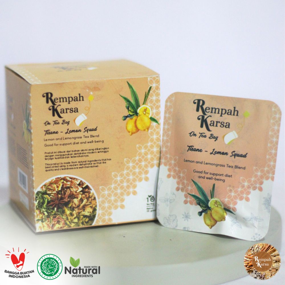 

Tisane Celup / Tea Bag in Box 10's Lemon Squad