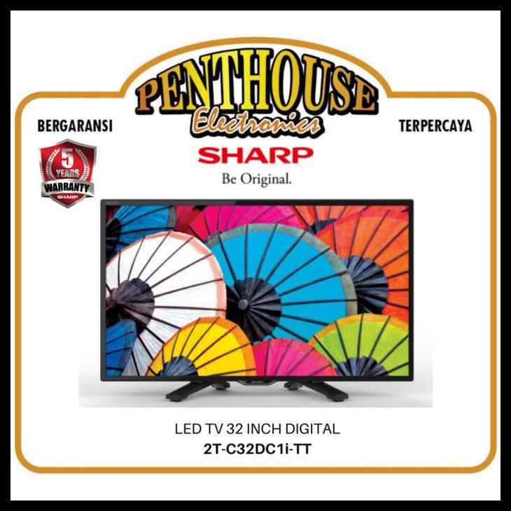 Sharp Led Digital Tv 32 Inch 2T-C32Dc1I