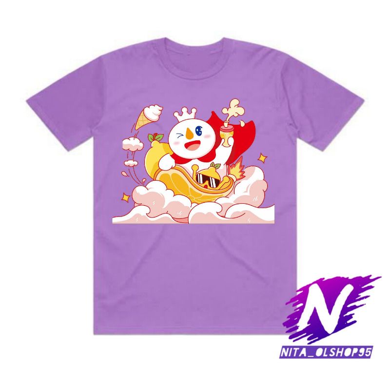 kaos mixue kaos anak mixue eskrim