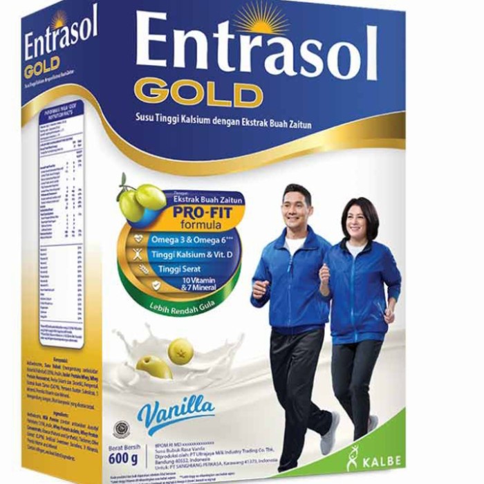 

[BEST SELLER] Entrasol Gold Pro-Fit Vanila 600 gr
