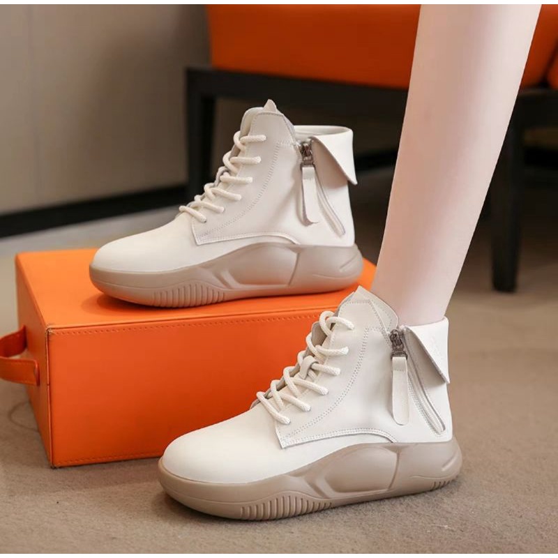NF5898 - Sepatu High Waist Fashion Wanita Import