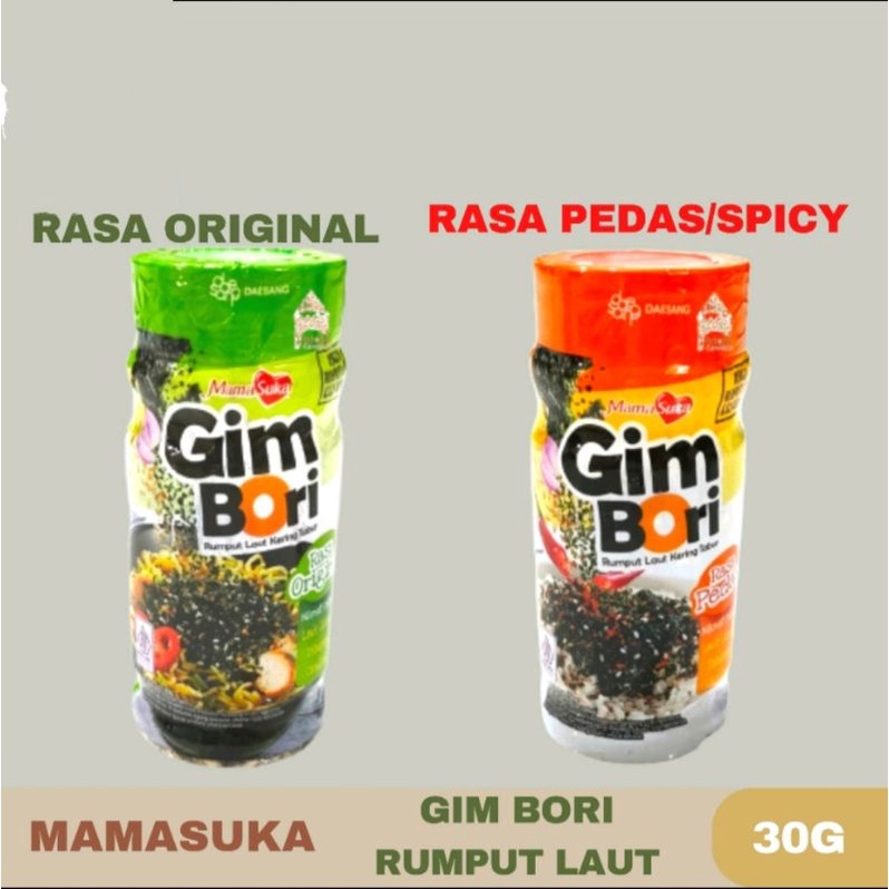 Mamasuka Bon Nori 30gram | Gim Bori (Rumput Laut Tabur)