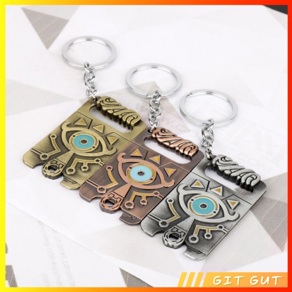 Keychain Gantungan Kunci The Legend of Zelda The Sheikah Slate Eye