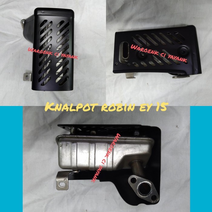EY 15 KNALPOT / MUFFLER ASSY ENGINE ROBIN EY 15 (3,5HP)