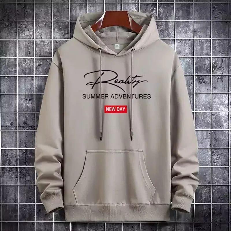 Hoodie Sweater REALITY bisa untuk jaket pria/wanita