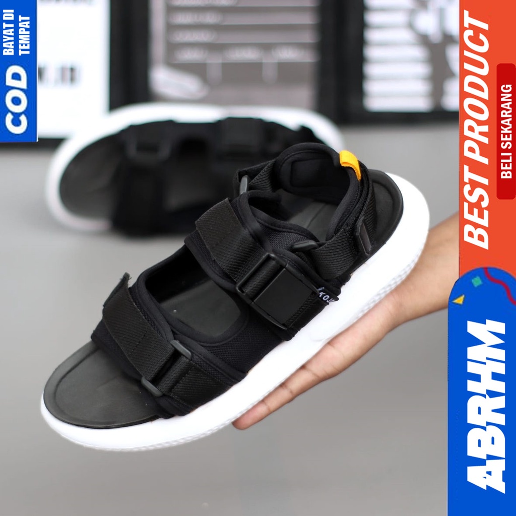 Sandal Gunung Casual Traveling Pria Trendi Fashion Korea Abrhm Akira