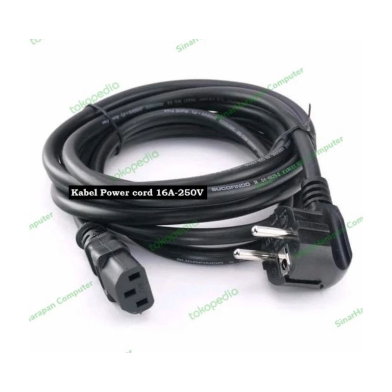 Kabel power ac computer 1.5 m Kabel ac cord