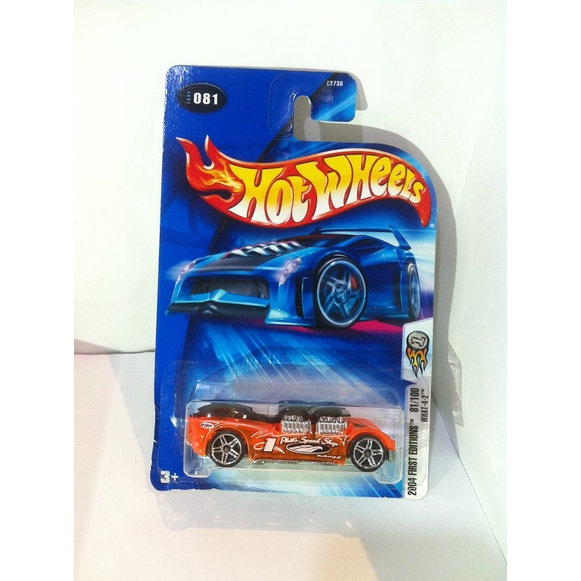 Hot Wheels. 2004 First Editions - 81. What-4-2. Dark Tint Top by MATTEL 2004