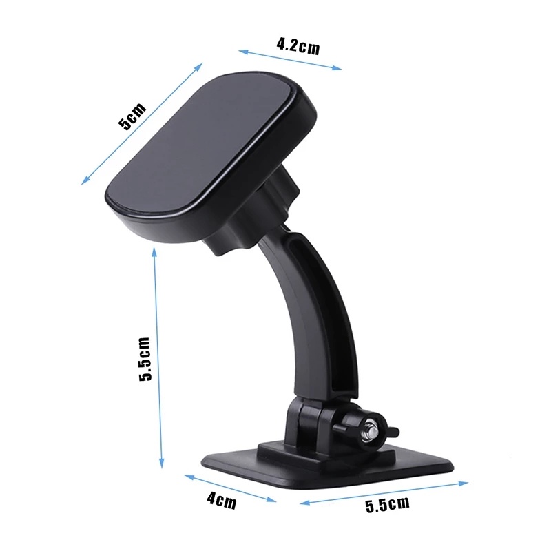 Universal360 ° Rotatable Magnet Car Phone Holder Multifungsi Dashboard Self-adhesived Mounted Phone Stand Mobil Handphone GPS Bracket Aksesoris Mobil