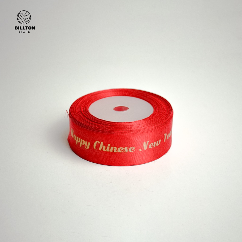 Pita Wrapping Imlek Chinese New Year / Wrapping Imlex Gong Xi Fa Cai / Pita Satin Sincia
