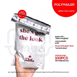 

Sablon plastik polymailer 15 cm