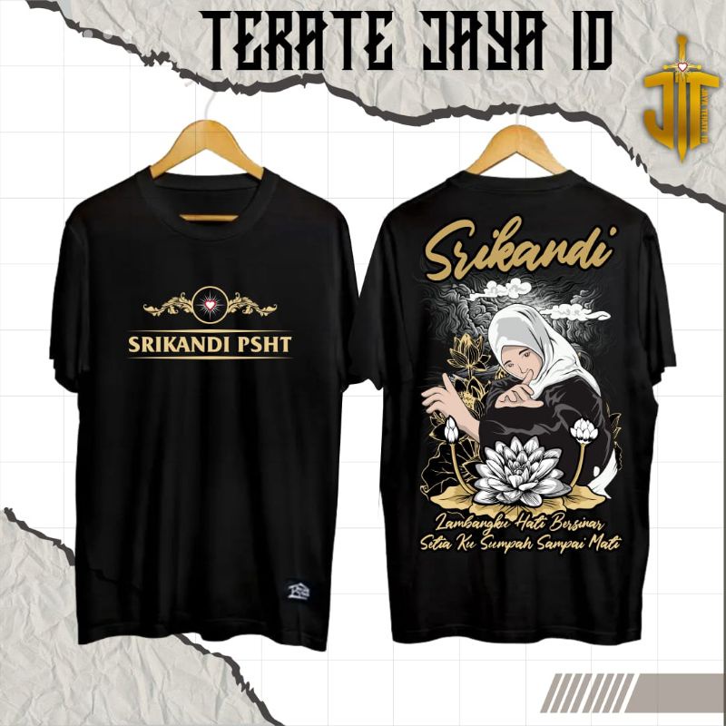 (COD) KAOS PSHT MOTIF SRIKANDI TERBARU / KAOS SRIKANDI / KAOS TERATE SRIKANDI / KAOS SRIKANDI TERBAR