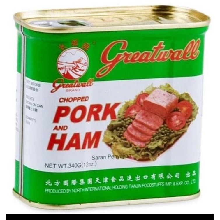 

PORK AND HAM CHOPPED GREATWALL | IRISAN DAGING BABI DAN HAM 340 Gram.