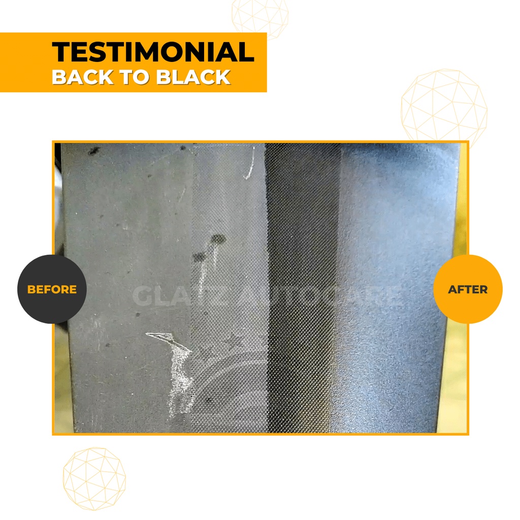 Penghitam Motor Permanen Black Magic GLATZ Back To Black