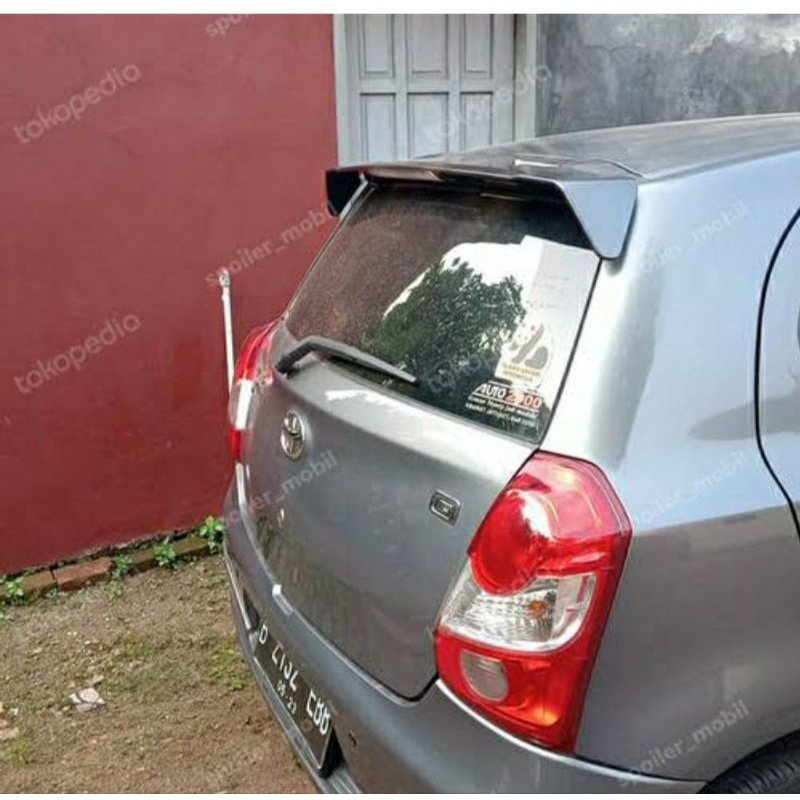 SPOILER ETIOS VALCO PLUS LAMPU  WARNA BODY