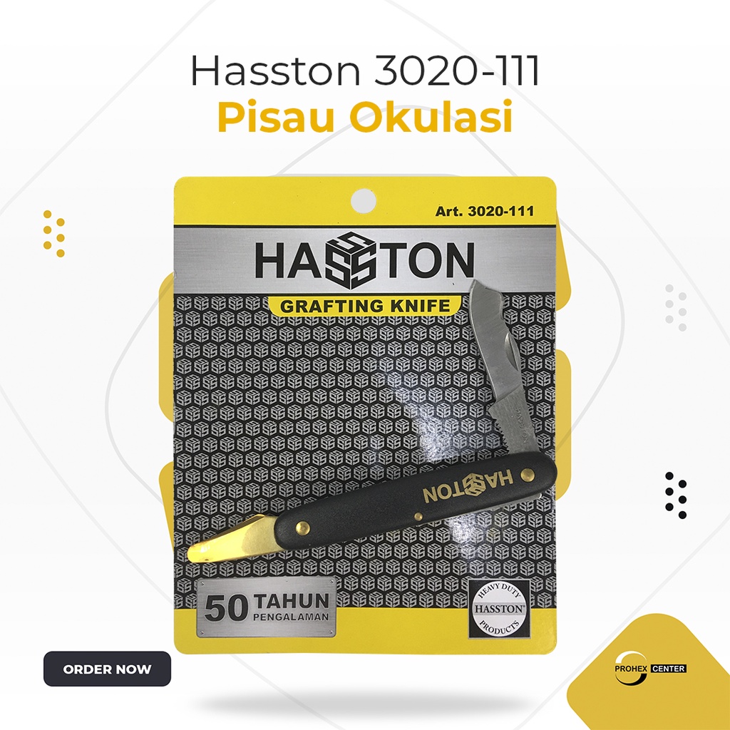 PISAU OKULASI Stek Ranting Pohon Grafting Knife Lipat Saku - HASSTON PROHEX