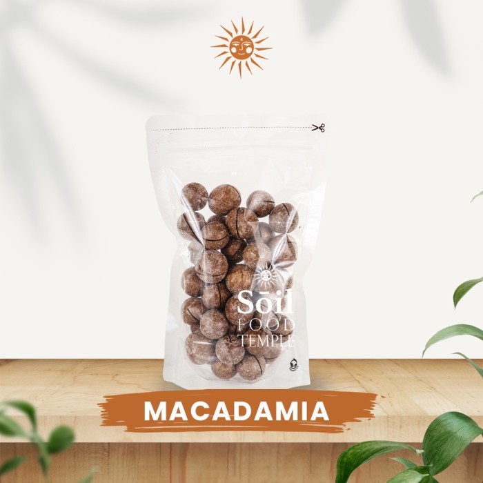 

Macadamia Beans Kacang Macadamia 1000 Gram by Soil Food Temple