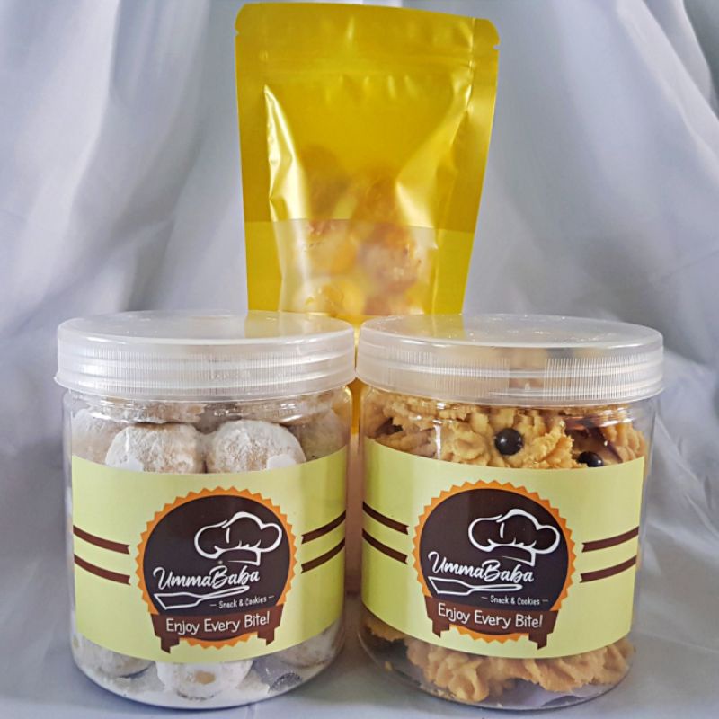 

Paket Rindu (Beli 1 Toples Putri Salju + 1 Toples Kue Semprit + 1 Pouch Sagu Keju Lumer )