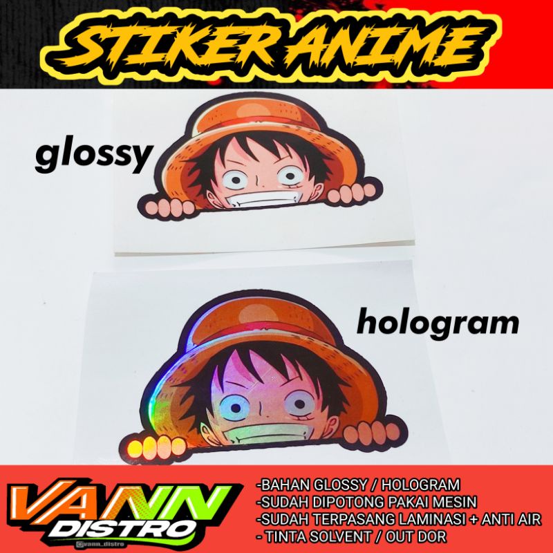 Stiker Luffy A