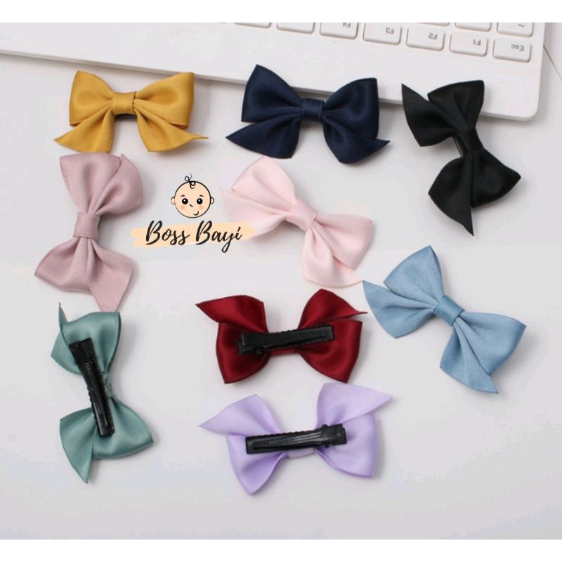 BOSS BAYI - Jepit Rambut Pita isi 2pcs