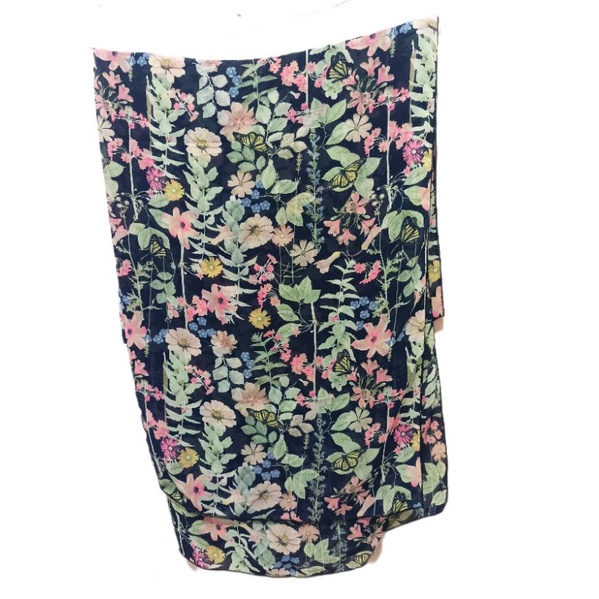 Jilbab/hijab/Pashmina motif bunga PL