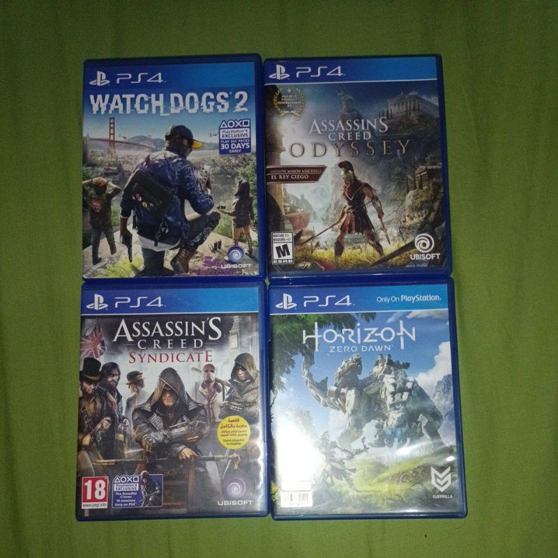 Bundle kaset PS4 preloved/bekas/second