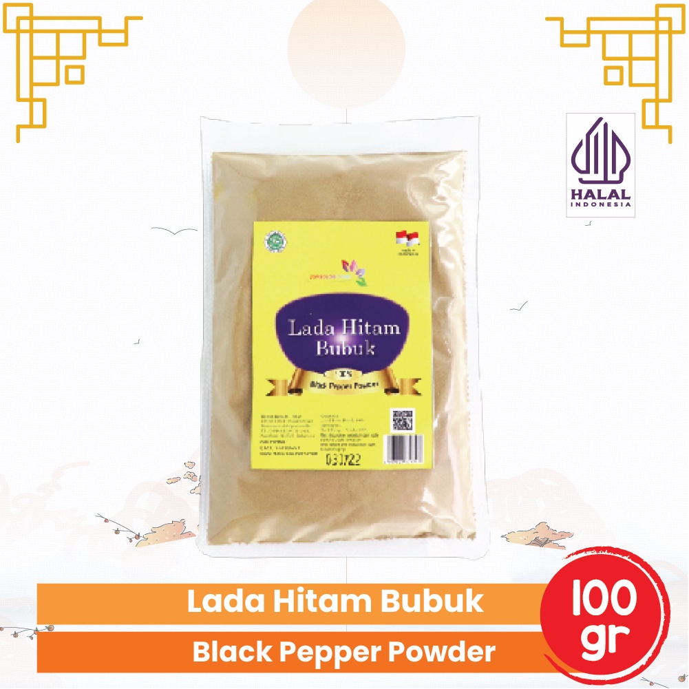 

KC. LADA HITAM BUBUK/BLACK PEPPER POWDER 100 GRAM