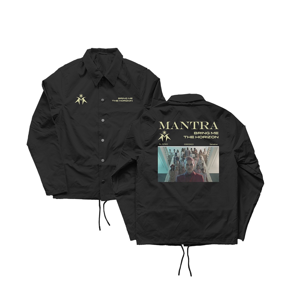 COACH JACKET BAND BRING ME THE HORIZON JAKET PRIA WANITA BMTH PARASUT ANTI AIR