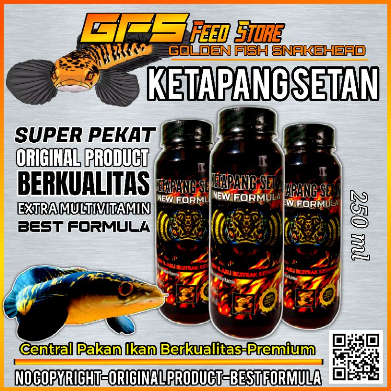 Ekstrak Ketapang Setan Super Pekat Original GFS 250ml