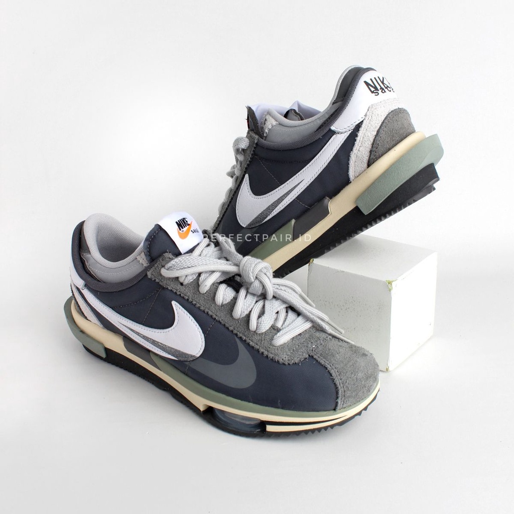 Sacai Zoom Cortez Iron Grey 100% Original BNIB