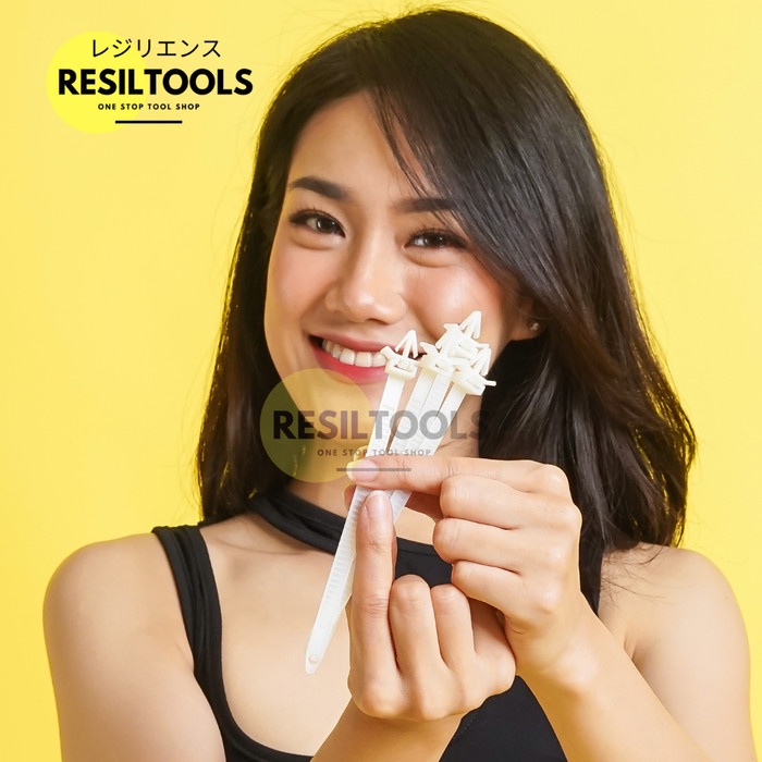 

Holder Per 20 Cable Ties 15 Cm Tahan Beban 60 Kg Tali Tie Tis Pengikat Barang