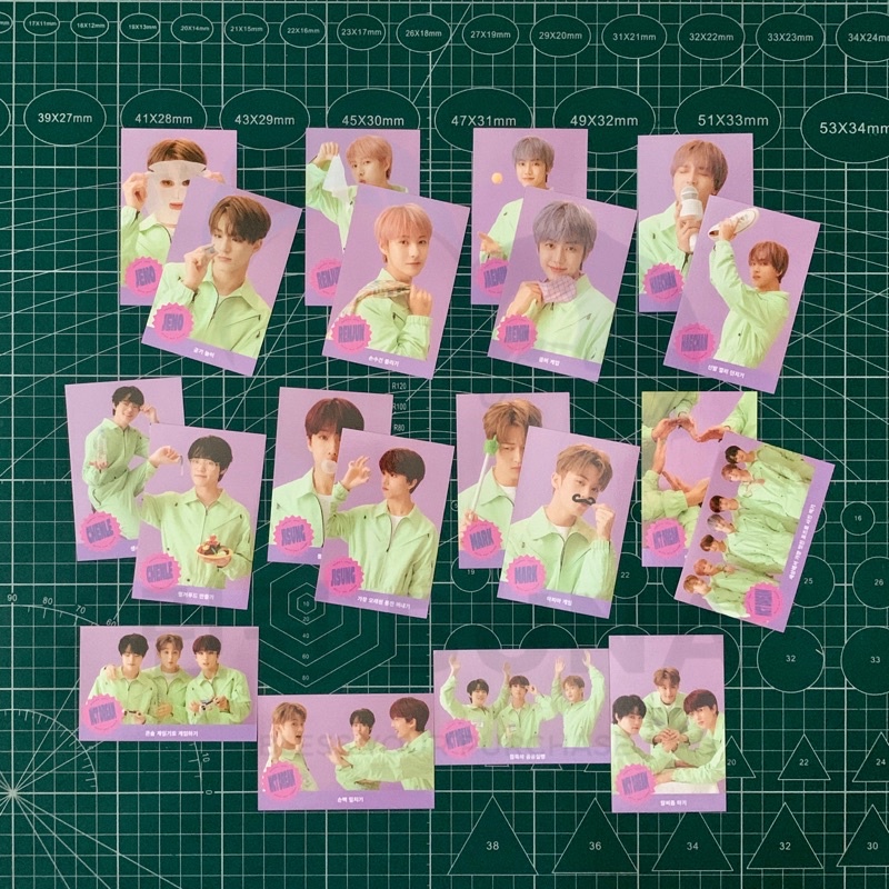 [Ready Stock] NCT Dream Season Greetings 2021 Add Item Party Game Card Set SG21 Unit Grup & Membet S