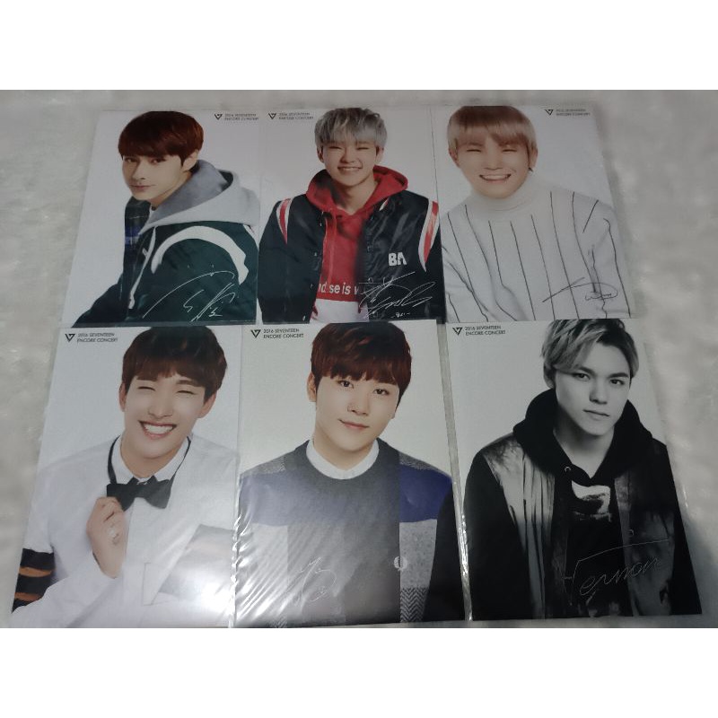 SEVENTEEN PHOTOSET BOYS WISH CONCERT