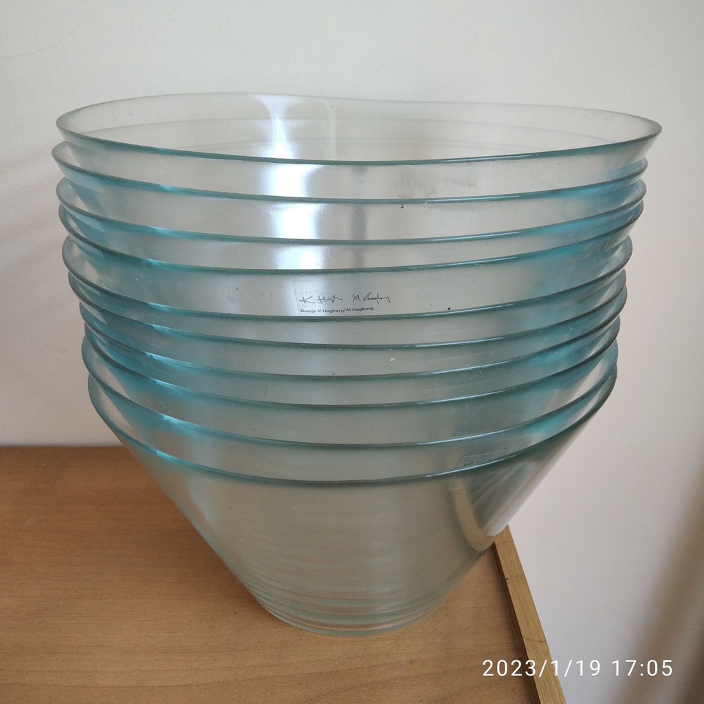 Jual IKEA TRYGG Mangkuk Kaca Besar Serving Bowl Mangkok Kaca Jumbo Asli Shopee Indonesia