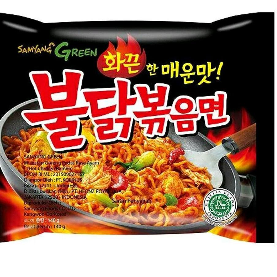 

codej8J3v SAMYANG Green Hot Chicken Ramen ed Oktober 2023 termurah! Halal!